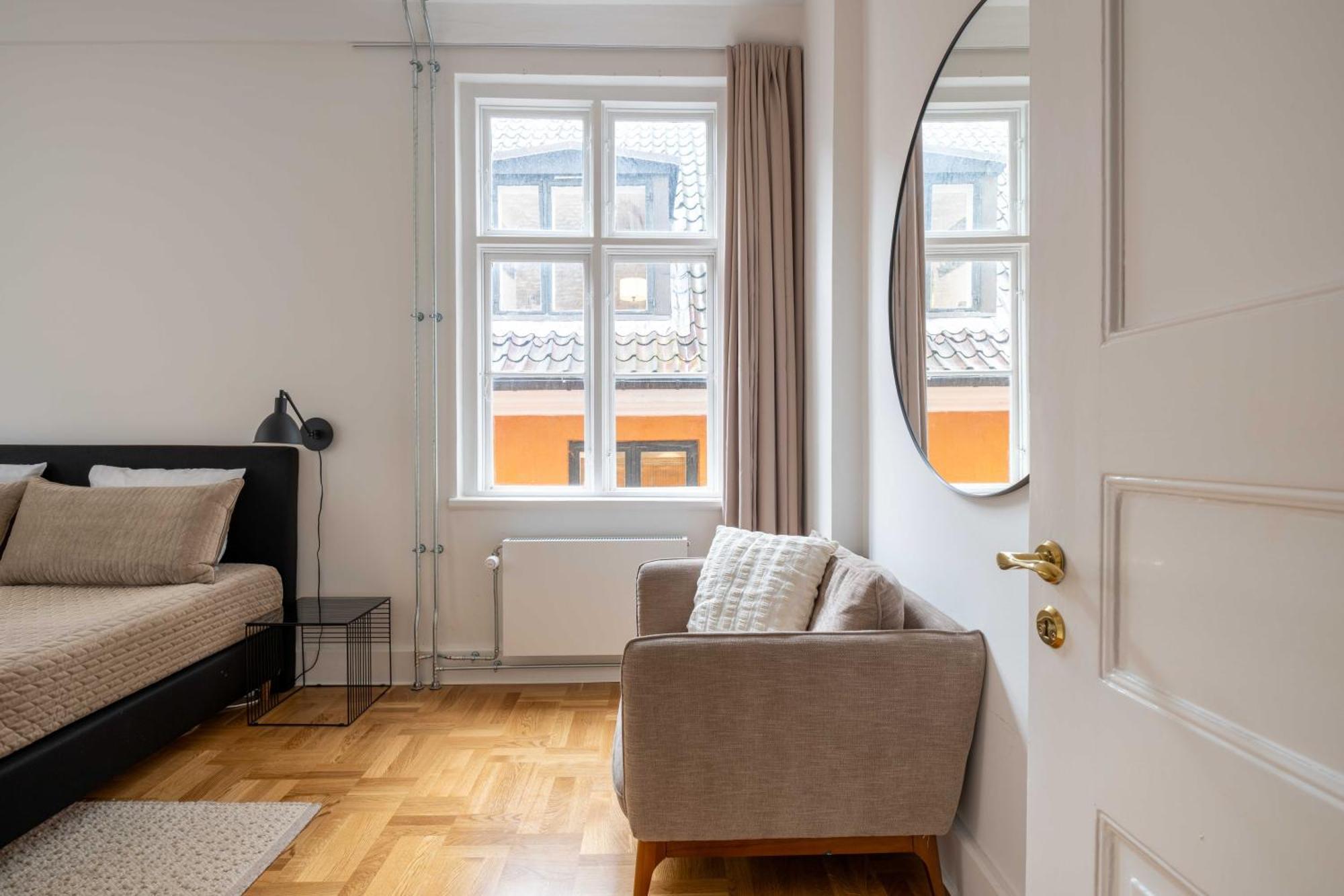 Rare 4Br Apartment W Unique Details In Cph City Копенгаген Екстер'єр фото