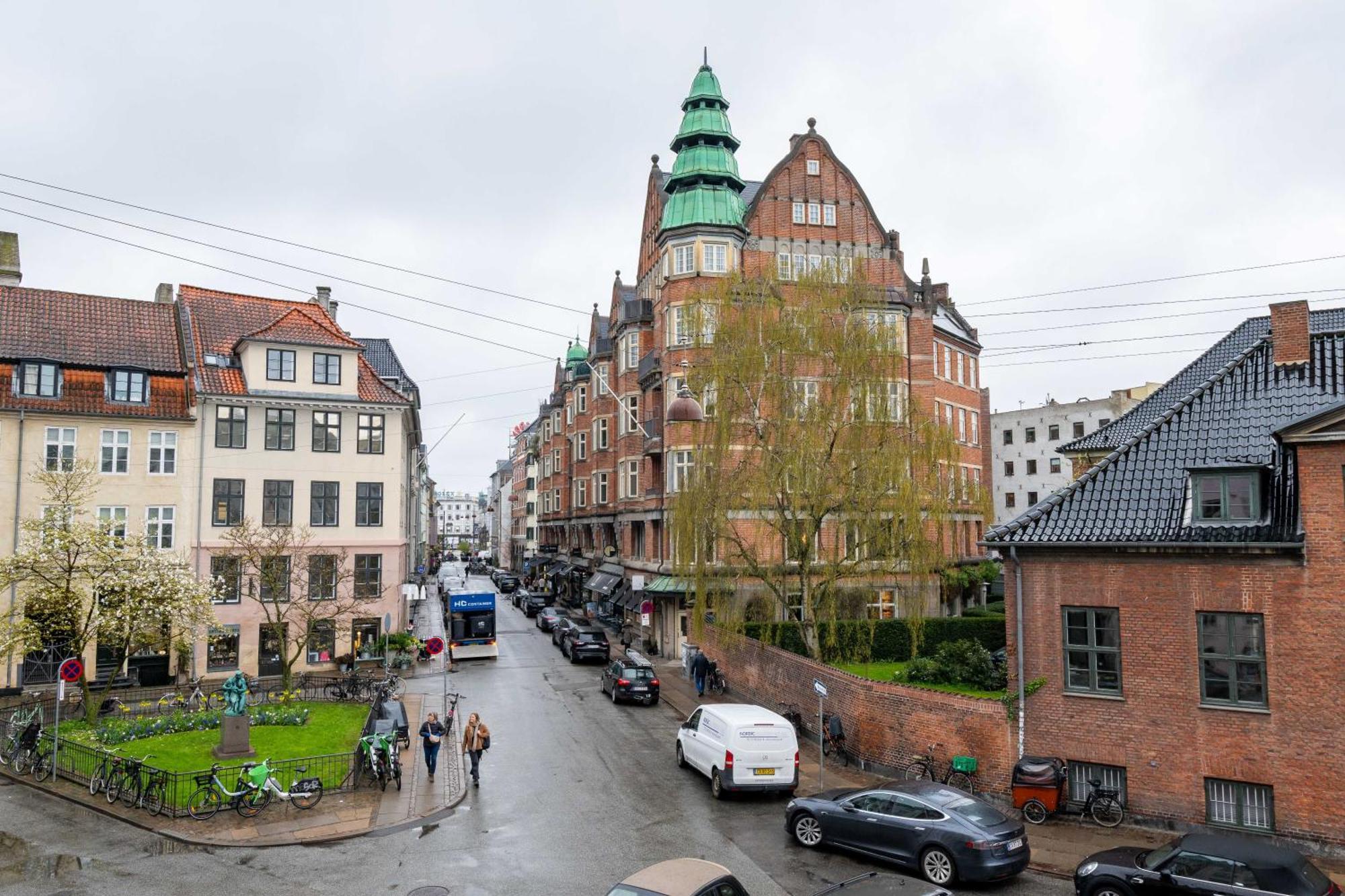 Rare 4Br Apartment W Unique Details In Cph City Копенгаген Екстер'єр фото
